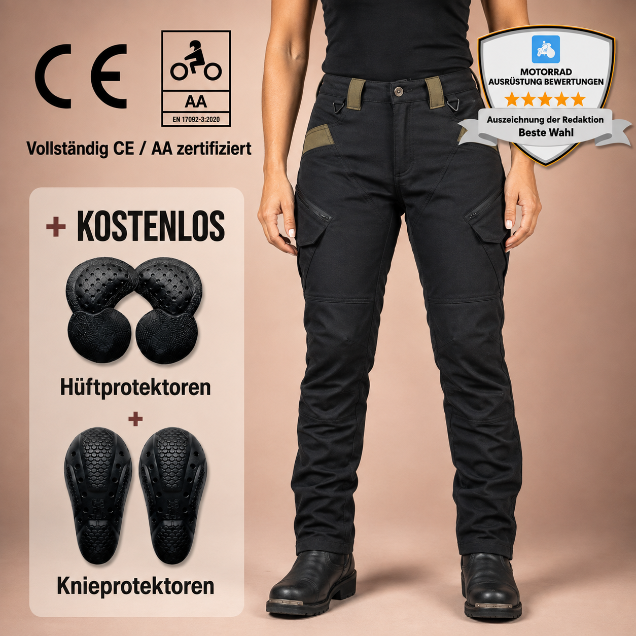 Borvane GuardiaStrada™ Pantaloni da Moto
