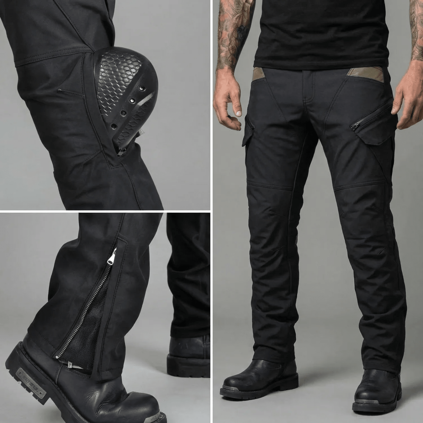 Borvane RoadGuard™ Green Motorcycle Pants
