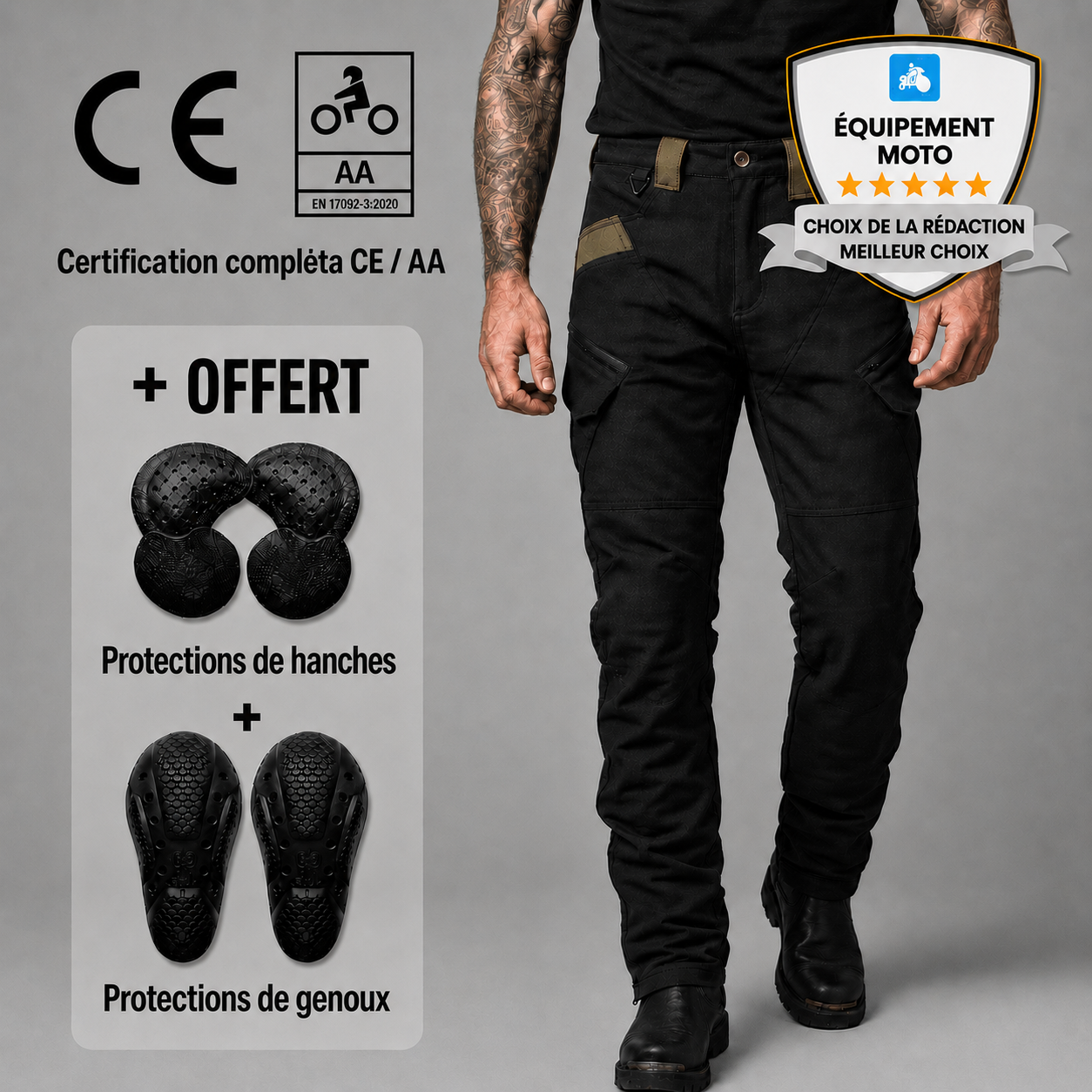 Borvane SchutzKraft™ Motorradhose