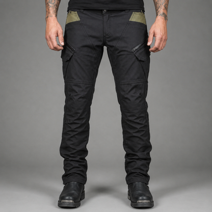 Borvane RoadGuard™ Black Motorcycle Pants