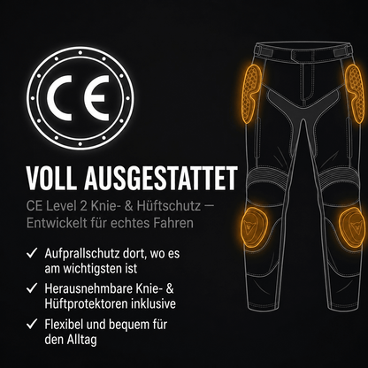 Borvane RoadGuard™ Green Motorcycle Pants