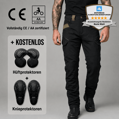 Borvane RoadGuard™ Green Motorcycle Pants