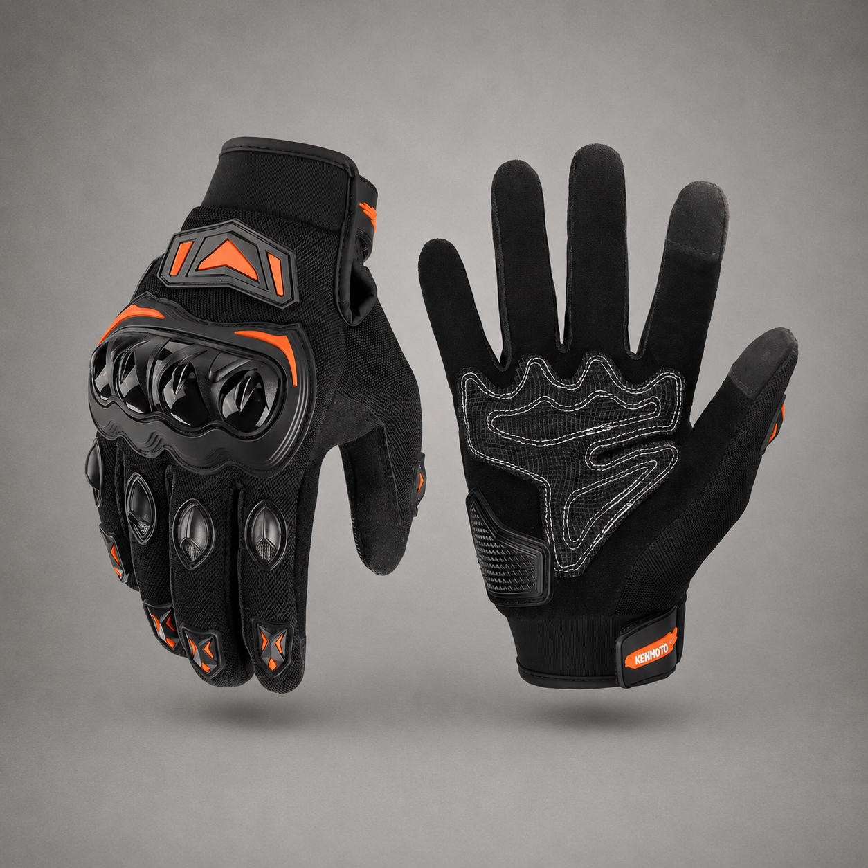 Borvane™ AeroGrip Black/Red Gloves