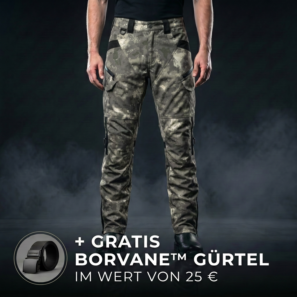 Borvane RoadGuard™ Camouflage Motorcycle Pants