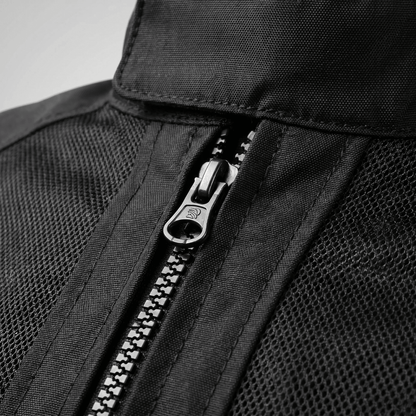 Borvane™ AirGuard Breathable Motorcycle Jacket (Black)
