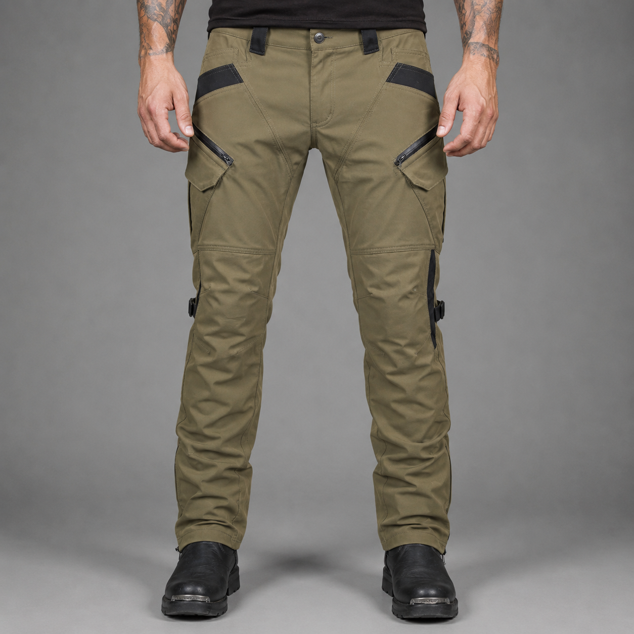 Borvane RoadGuard™ Green Motorcycle Pants